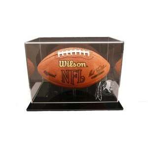   Washington Redskins Black Acrylic Football Display: Sports & Outdoors