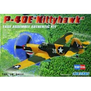  HOBBY BOSS   1/72 P40E Kittyhawk Fighter (Easy Assembly 