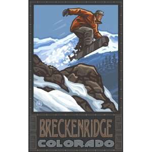  Northwest Art Mall Breckenridge Colorado Snowboarder 