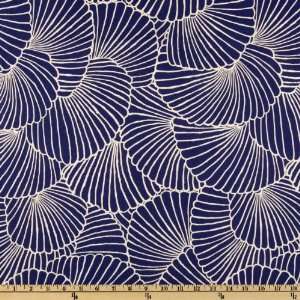  44 Wide Tropical Fish Fins Sapphire Fabric By The Yard 