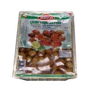 Green Olives (sera) vacuum 450g  Grocery & Gourmet Food