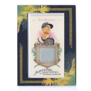  2008 Topps Allen and Ginter Game Used Jersey #TH Tim Hudson Atlanta 