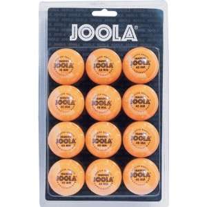 Joola Training Table Tennis Balls   12 Pack Orange:  Sports 