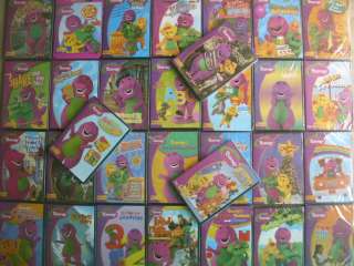 12 LOT PIck Your Own Title BARNEY AND FRIENDS DVD NEW  