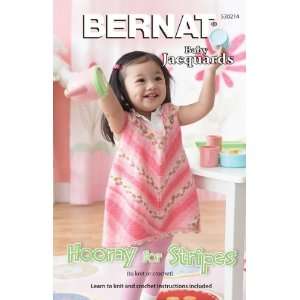 Book  Bernat Hooray For Stripes  Baby Jacquards 