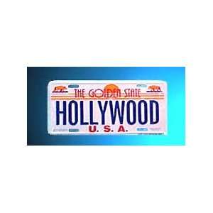  Hollywood, The Golden State License Plate: Home & Kitchen
