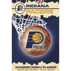  Indiana Pacers 5x8 Academic Weekly Assignment Planner 2006 