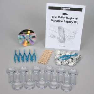 Owl Pellet Regional Variation Inquiry Kit  Industrial 