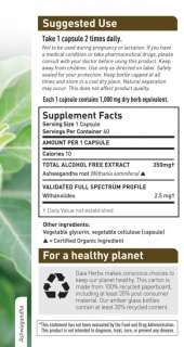Gaia Herbs Ashwagandha Root 60 veg caps  