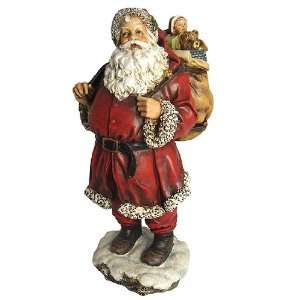   Vintage Style Jolly Santa with Toys Christmas Figures