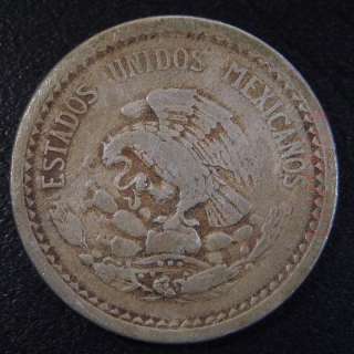 Mexico 1936 5 Centavos Coin KM 423  