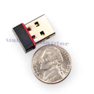 USB WiFi Wireless Network 150Mbps 802.11N Internet Adapter  