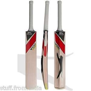 Slazenger V100 Super Kashmir Willow Cricket Bat   Full Size  