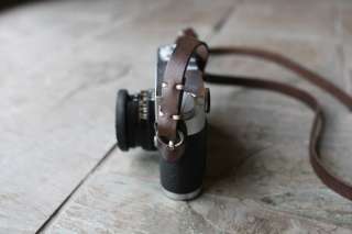 Handmade Real Leather Camera strap Neck strap for vintage film and 