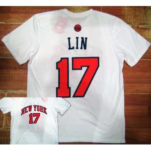 Lot of 10 pcs New York Knicks Jerseys Jeremy Lin #17 White Basketball 