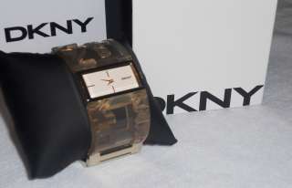 DKNY Donna Karan NY Transparent Bangle Womens Watch New with tags 