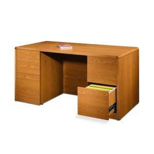  HON 10673MM Double Pedestal Desk: Office Products