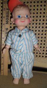 Doll Vintage 1960s Effanbee Mickey Baseball Player  