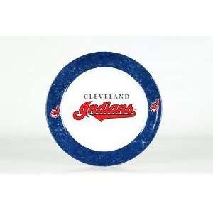  CLEVLAND INDIANS 4PK DINNER PLATE: Sports & Outdoors