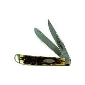  Winchester W4014072 C Knife 3.5 in. 2 Blade Trapper with 