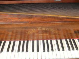 Antique 19th Century W. P Emerson Boston Square Grand Piano  