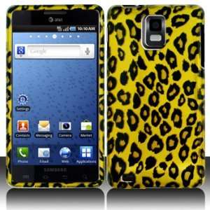 Samsung i997 Infuse 4G Gold Black Leopard Case Cover Protector (free 