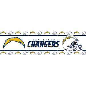  San Diego Chargers Kids Wallpaper Border: Sports 