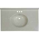 Imperial Marble Corp Cultured Marble Vanity Top 36 3/4 x 22