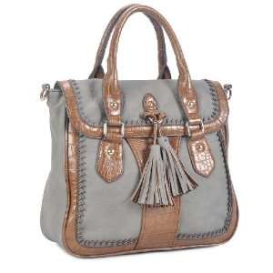 Brown Deyce Marinna Stylish Women Handbag Double handle Shoulder Bag 