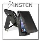 eForCity INSTEN   APP iPod Gen4 Touch Leather Case w/ Lanyard , Black