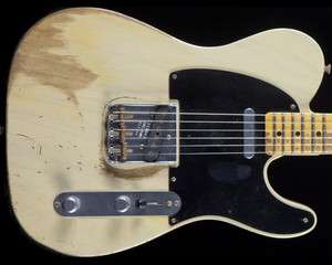   * Fender Custom Shop 1951 Nocaster Relic Honey Blonde Electric Guitar