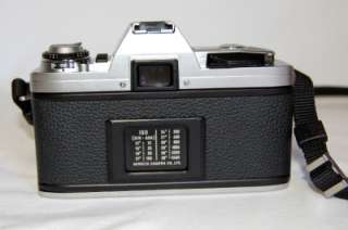 Minolta X 370 35mm SLR Film Camera with 70mm Lens, Cover Case 