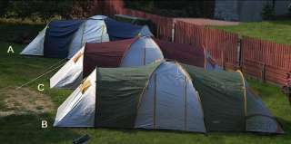 FAMILIENZELT 8 Personen Campingzelt Tunnelzelt Camping Zelt 