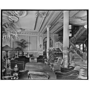  Marble stair,foyer,Murray Hill Hotel,New York,N.Y