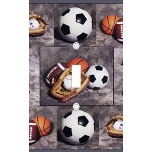    Sports Decorative Light Switch Cover Wall Plate: Everything Else