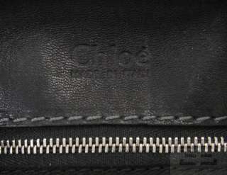   Black Patent Cowhide & Lambskin Leather Paddington Dome Handbag  