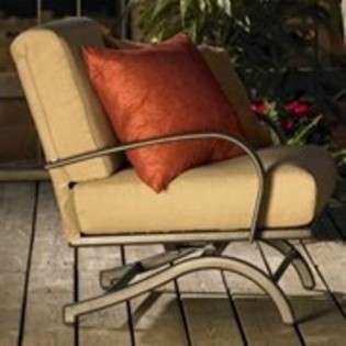 Outdoor Greatroom Company Deep Seating Aluminum Rocking Chairs with 