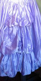 NWT Jessica McClintock Lavender Silk Bustled Gown Sz 2  