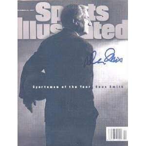  Dean Smith (NORTH CAROLINA) Autographed Sports Illustrated 
