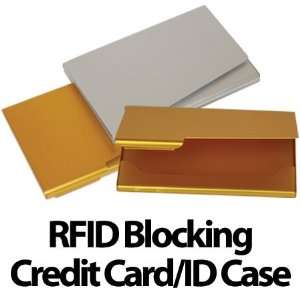  RFID Blocking Credit Card Carrier Gold