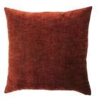   throw pillow with a feather/down insert and zippered removable cover