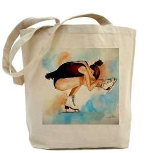  Ice Skater Sit Spin Sports Tote Bag by  Beauty
