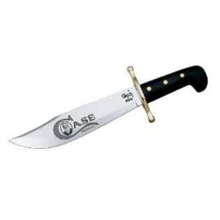 Case Cutlery 00311 Bowie Knife with Fixed Stainless Steel Blade 