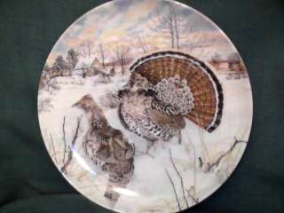 The Grouse  Wayne Anderson   Knowles Collector Plate  