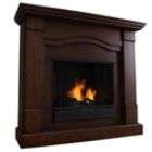 Real Flame Frisco Ventless Gel Fireplace in Espresso 41.75Hx47.25Wx12 