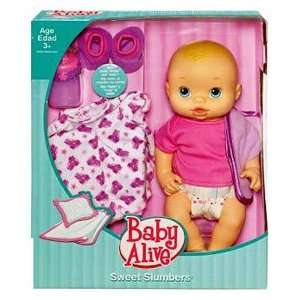  Baby Alive Sweet Slumbers Doll with Accessories: Toys 