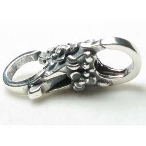  B21 Double Lock Clasp .925 Sterling Silver Charm Pandora 