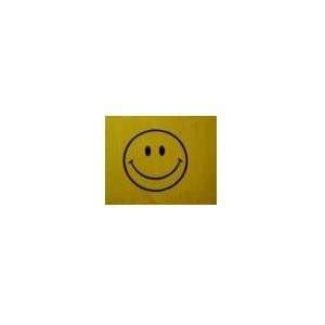   Smiley Face 12 X 18 Stick Flag with 24 Wooden Pole 