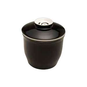  Steepin Cups Black Porcelain Cup, Infuser & Saucer   8 fl 