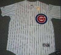   Cubs Replica White Jersey XL Majestic MLB 100 % Polyster  
